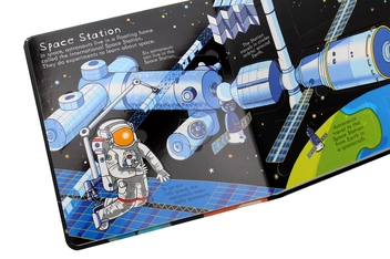 Паперова книга «Look Inside Space», автор Роб Ллойд Джонс - фото №6 - мініатюра
