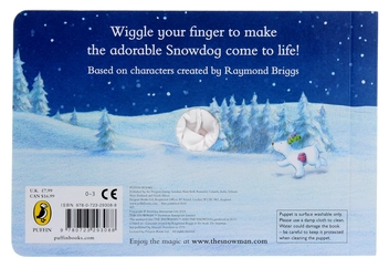 Паперова книга «The Snowman and the Snowdog. Finger Puppet Book», автор Реймонд Бріггс - фото №2 - мініатюра