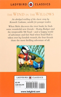 Паперова книга «Ladybird Classics. The Wind in the Willows», автор Кеннет Грем - фото №2 - мініатюра
