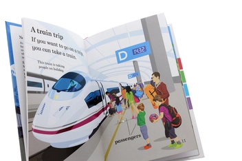 Паперова книга «Amazing Trains. Read It Yourself with Ladybird. Level 1», автор Кетрін Бейкер - фото №5 - мініатюра