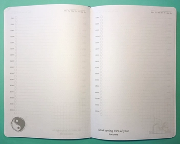 «Блокнот LifeFLUX Notebook Active My perfect day Черный (LFNBELBL013)», бренда LifeFLUX - фото №8 - миниатюра
