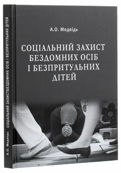 Паперова книга «Соціальний захист бездомних осіб і безпритульних дітей», автор Ганна Медвідь - фото №3 - мініатюра