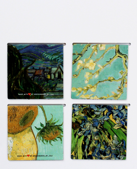«Набор магнитных закладок для книг Bookmarks Vincent van Gogh №4 4 шт», бренда Bookmarks - фото №3 - миниатюра