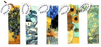 «Набор закладок для книг Bookmarks Vincent van Gogh №1 5 шт», бренда Bookmarks - фото №1 - миниатюра