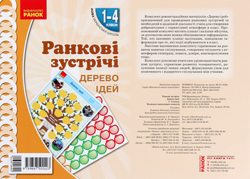 Бумажная книга «Ранкові зустрічі. Дерево ідей. Плакат. 1-4 класи», автор Виктория Лыженко - фото №1 - миниатюра