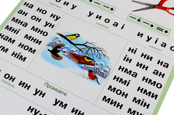 Бумажная книга «Демонстраційні таблиці з навчання грамоти. 1 клас», авторов Марьяна Захарийчук, Вера Науменко - фото №5 - миниатюра