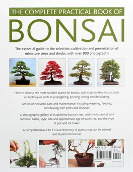 Паперова книга «The Complete Practical Book of Bonsai», автор Кен Норман - фото №2 - мініатюра