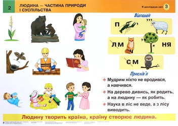 Бумажная книга «Я досліджую світ. 3 клас. Таблиці. НУШ», автор Наталья Будная - фото №3 - миниатюра