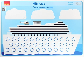 Бумажная книга «Ранкові зустрічі. Мій клас. Правила нашого класу. Комплект плакатів. 1-4 класи» - фото №3 - миниатюра