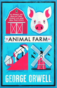 Бумажная книга «Animal Farm», автор Джордж Оруэлл - фото №1 - миниатюра