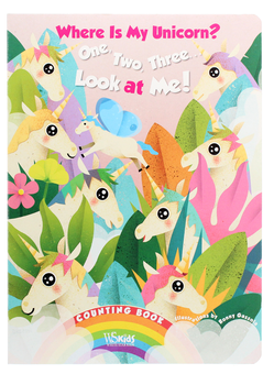 Паперова книга «1,2,3.. Look at me! Counting Book. Where is my Unicorn?», автор Ронні Газзола - фото №1 - мініатюра