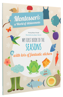 Бумажная книга «My First Book of the Seasons with Lots of Fantastic Stickers», автор Кьяра Пиродди - фото №3 - миниатюра