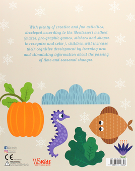 Бумажная книга «My First Book of the Seasons with Lots of Fantastic Stickers», автор Кьяра Пиродди - фото №2 - миниатюра