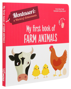 Бумажная книга «My First Book of Farm Animals», автор Кьяра Пиродди - фото №3 - миниатюра