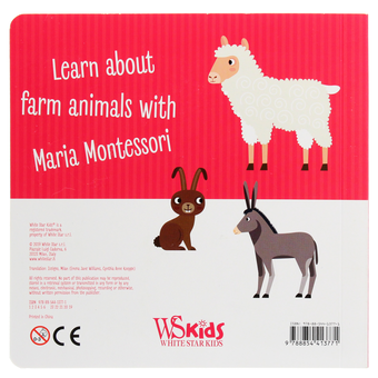 Бумажная книга «My First Book of Farm Animals», автор Кьяра Пиродди - фото №2 - миниатюра