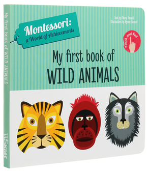 Паперова книга «My First Book of Wild Animals», автор К'яра Піродді - фото №3 - мініатюра