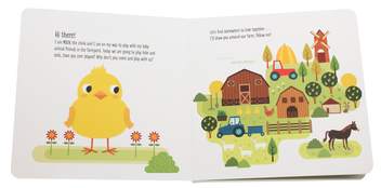 Бумажная книга «My First Book of Farm Animals», автор Кьяра Пиродди - фото №4 - миниатюра