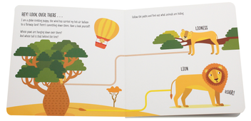 Паперова книга «My First Book of Wild Animals», автор К'яра Піродді - фото №4 - мініатюра
