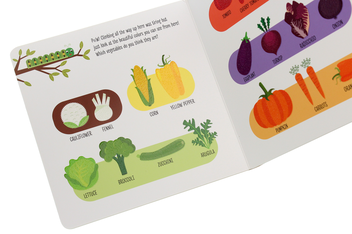 Бумажная книга «My First Book of the Vegetable Garden», автор Кьяра Пиродди - фото №6 - миниатюра