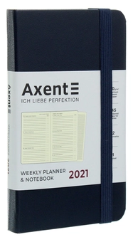  «Еженедельник Axent Pocket Strong 2021 A6- Синий (8508-21-02-A)», бренда Axent - фото №1 - миниатюра