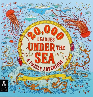 Паперова книга «20,000 Leagues Under the Sea: A Puzzle Adventure», автор Олександра Артимовська - фото №1 - мініатюра