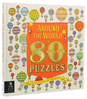 Паперова книга «Around the World in 80 Puzzles», автор Олександра Артимовська - фото №3 - мініатюра