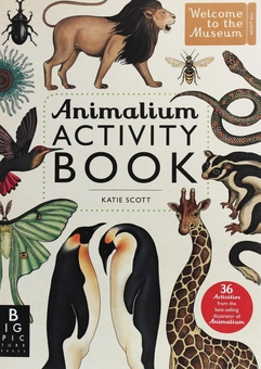 Бумажная книга «Animalium Activity Book» - фото №1 - миниатюра