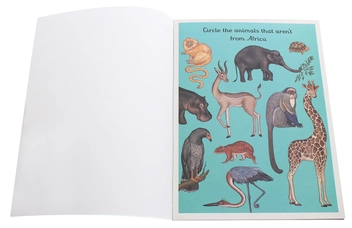 Бумажная книга «Animalium Activity Book» - фото №4 - миниатюра