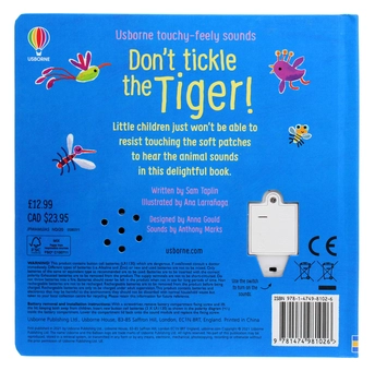 Паперова книга «Don't Tickle the Tiger!», автор Сем Теплін - фото №2 - мініатюра