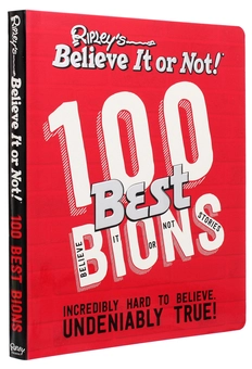 Бумажная книга «Ripley’s 100 Best Believe It or Nots» - фото №3 - миниатюра