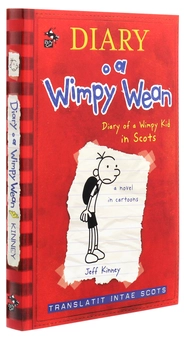 Бумажная книга «Diary o a Wimpy Wean. Diary of Wimpy Kid in Scots», автор Джефф Кинни - фото №3 - миниатюра