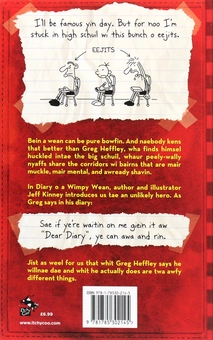 Бумажная книга «Diary o a Wimpy Wean. Diary of Wimpy Kid in Scots», автор Джефф Кинни - фото №2 - миниатюра