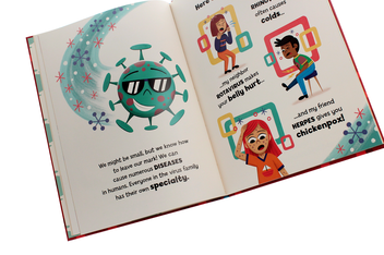 Паперова книга «Viruses: Don't Be Scared Be Prepared », автор Маттео Крівелліні - фото №6 - мініатюра