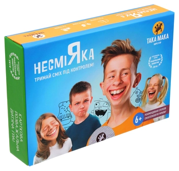  «Настільна гра Така Мака Несміяка. Дитяча (10001-UA)», бренда Така Мака - фото №4 - миниатюра