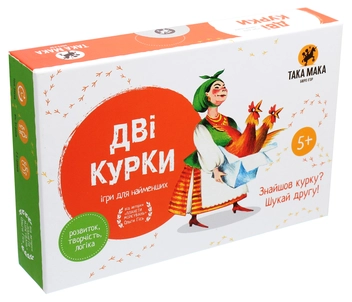  «Настільна гра Така Мака Дві курки (50001-UA)», бренда Така Мака - фото №1 - миниатюра