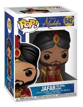 «Коллекционная фигурка Funko Pop! Pop Disney Aladdin Джафар Королевский Визирь (FK37025)», бренда Funko Pop - фото №3 - миниатюра