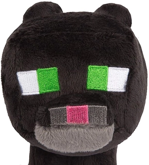  «Мягкая игрушка JINX Minecraft Tuxedo Cat Plush (JINX-6363)», бренда JINX - фото №2 - миниатюра