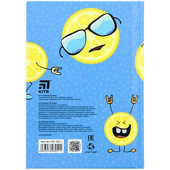 «Блокнот Kite А6 Точка Lemon (k20-285-1)», бренда Kite - фото №5 - миниатюра