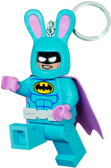  «Брелок-фонарик LEGO Batman Movie Бэтмен - пасхальный кролик (LGL-KE103B)», бренда LEGO - фото №1 - миниатюра