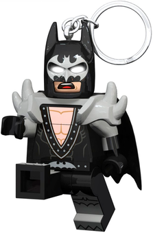  «Брелок-фонарик LEGO Batman Movie Бэтмен - глэм-рокер (LGL-KE103G)», бренда LEGO - фото №1 - миниатюра