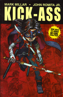 Паперова книга «Kick-Ass (Hit Girl cover)», автор Марк Міллар - фото №2 - мініатюра