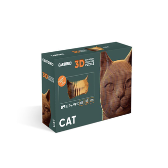  «Картонний конструктор Cartonic 3D Puzzle Cat», бренда Cartonic - фото №2 - миниатюра