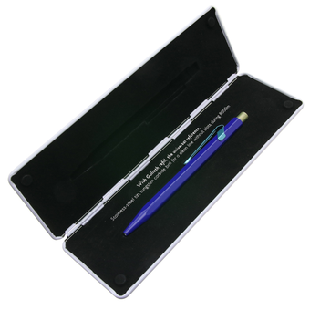  «Ручка Caran d'Ache 849 Claim Your Style Синяя (849.545)», бренда Caran d'Ache - фото №4 - миниатюра