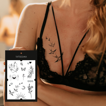 «Тимчасове тату Tattooshka Популярні хіти (LB-116)», бренда Tattooshka - фото №7 - миниатюра