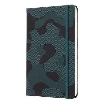  «Блокнот Moleskine Blend средний линия камуфляж зеленый (LCBD03QP060CAMOK)», бренда Moleskine - фото №3 - миниатюра