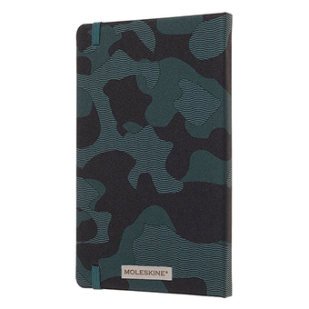 «Блокнот Moleskine Blend средний линия камуфляж зеленый (LCBD03QP060CAMOK)», бренда Moleskine - фото №7 - миниатюра