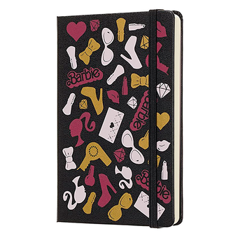  «Блокнот Moleskine Barbie маленький нелинованный черный (LEBRQP012)», бренда Moleskine - фото №3 - миниатюра