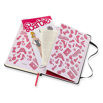  «Блокнот Moleskine Barbie маленький нелинованный черный (LEBRQP012)», бренда Moleskine - фото №7 - миниатюра