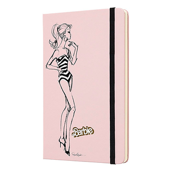  «Блокнот Moleskine Barbie середній нелінійований рожевий (LEBRQP062)», бренду Moleskine - фото №3 - мініатюра