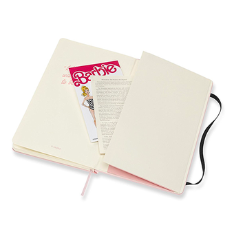  «Блокнот Moleskine Barbie середній нелінійований рожевий (LEBRQP062)», бренду Moleskine - фото №7 - мініатюра